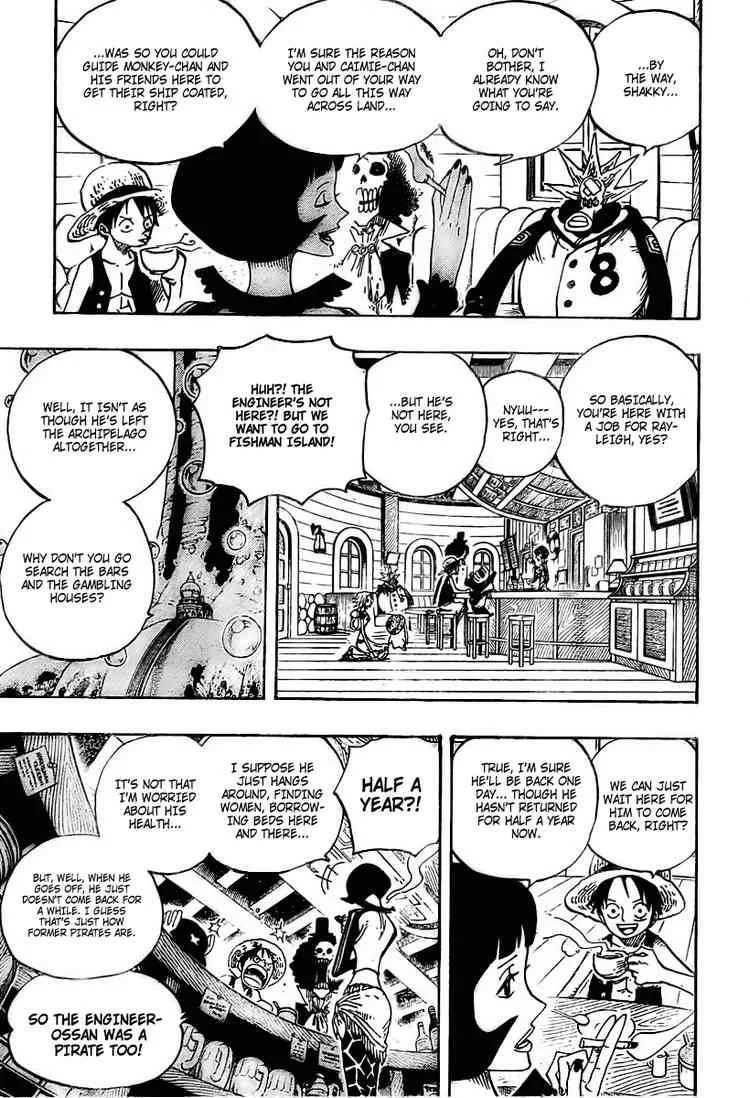 One Piece Chapter 498 - Page 9