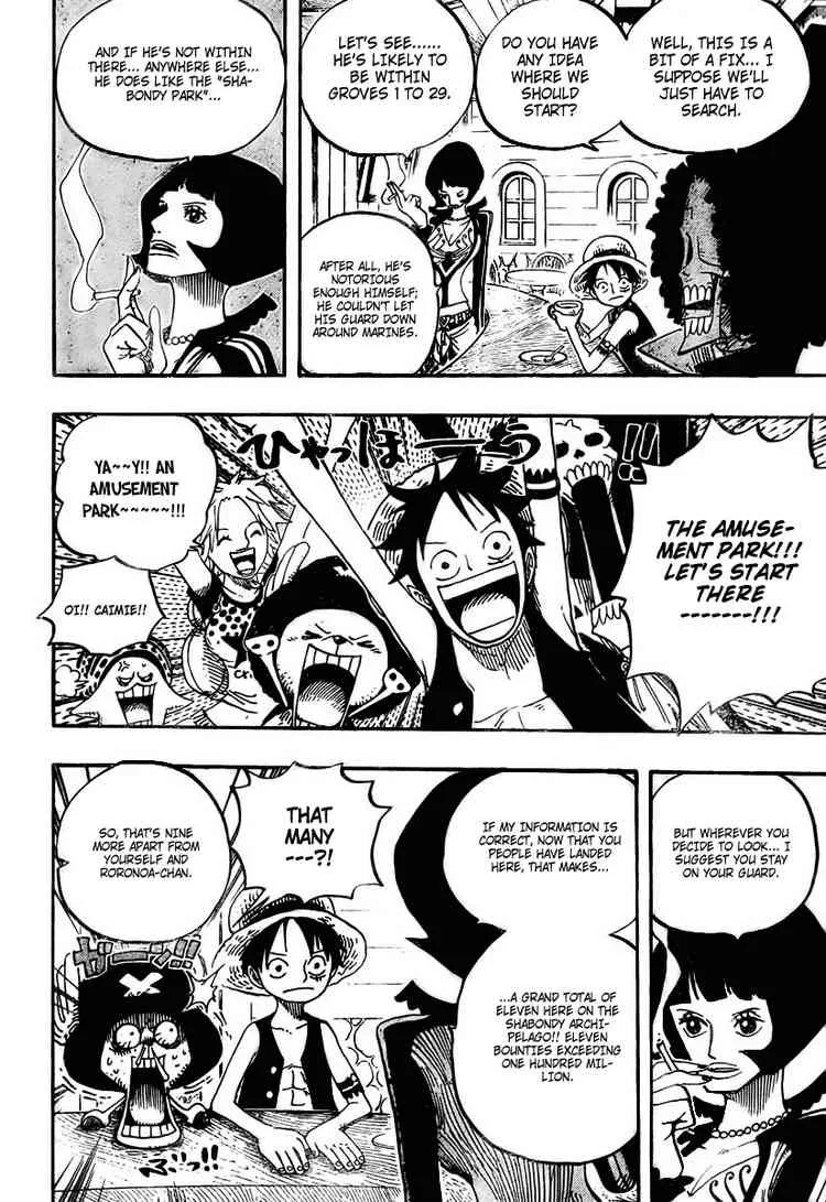 One Piece Chapter 498 - Page 10