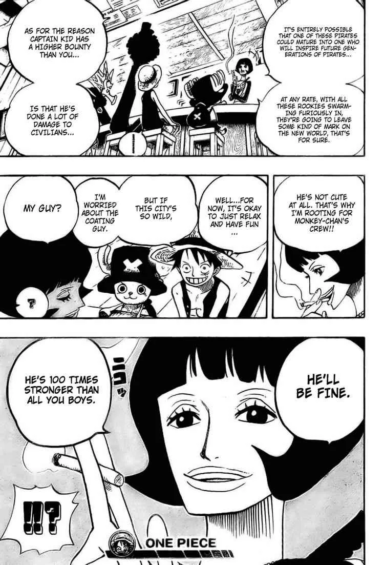 One Piece Chapter 498 - Page 19