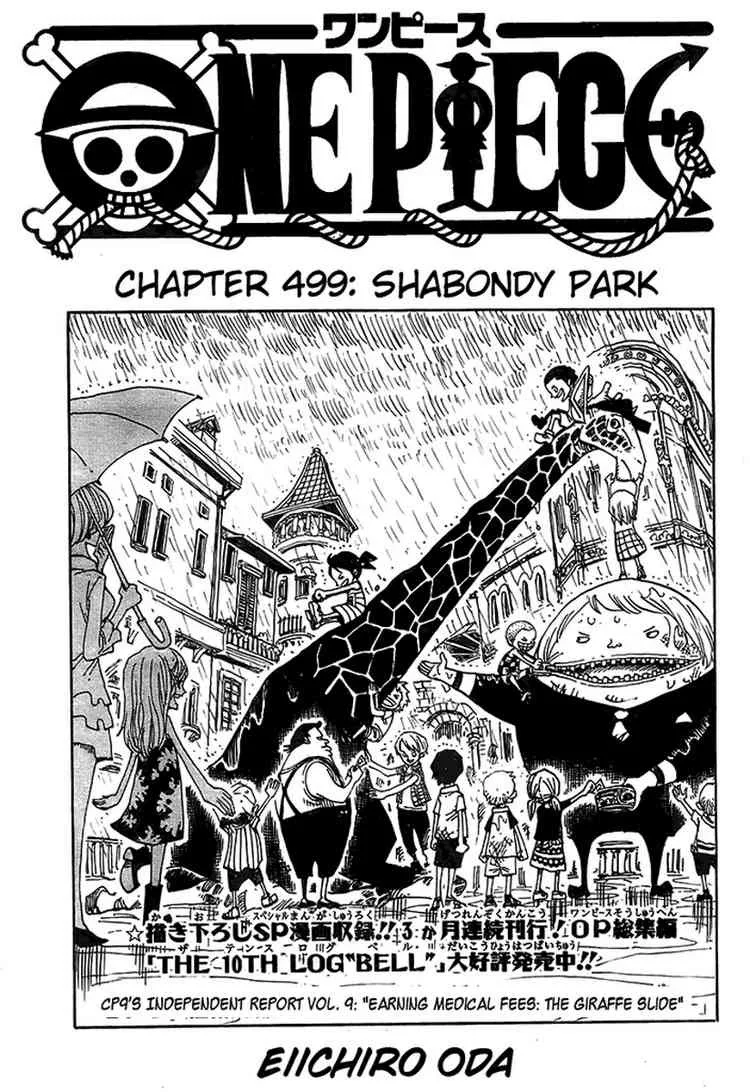 One Piece Chapter 499 - Page 1