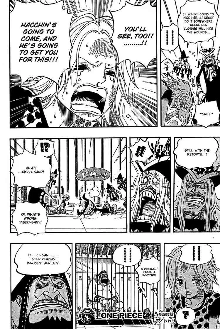 One Piece Chapter 500 - Page 18