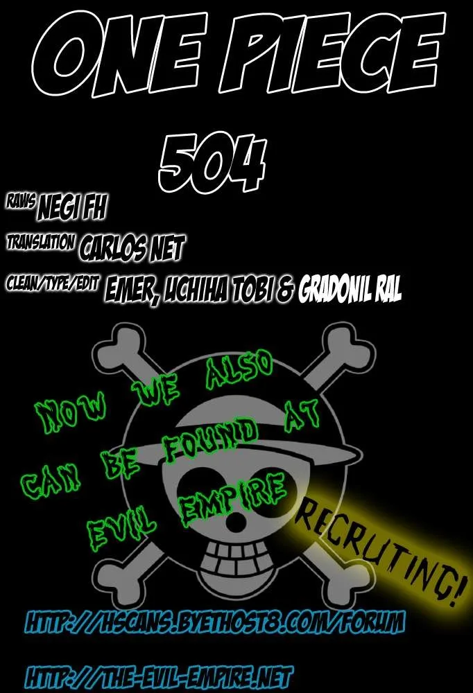 One Piece Chapter 504 - Page 20