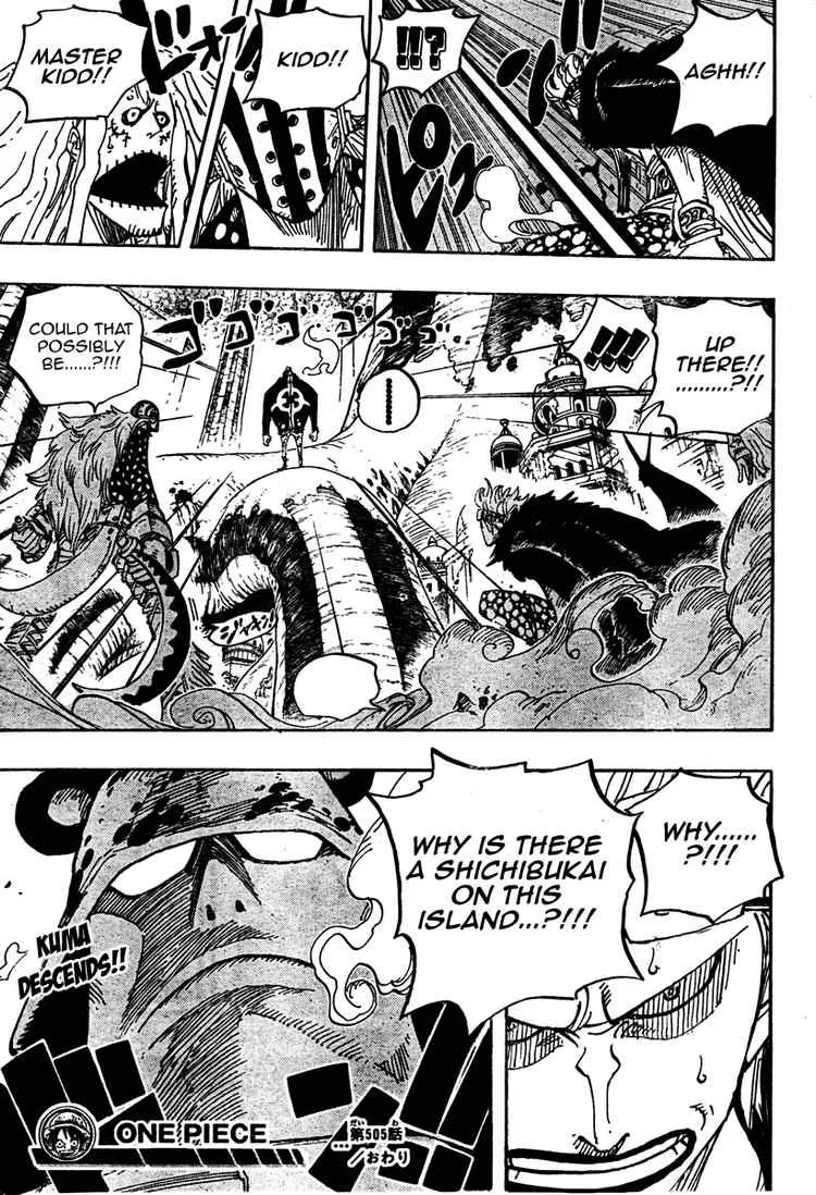 One Piece Chapter 505 - Page 18