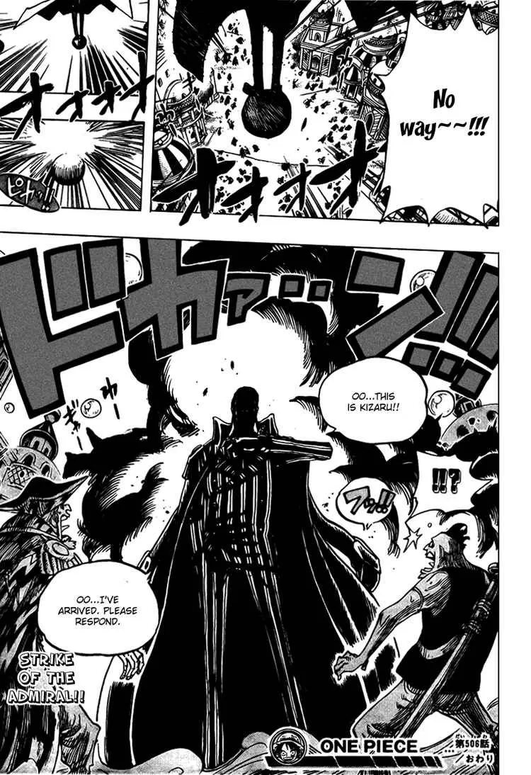 One Piece Chapter 506 - Page 19