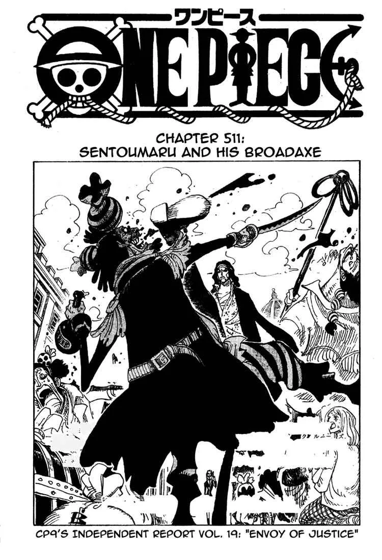One Piece Chapter 511 - Page 1