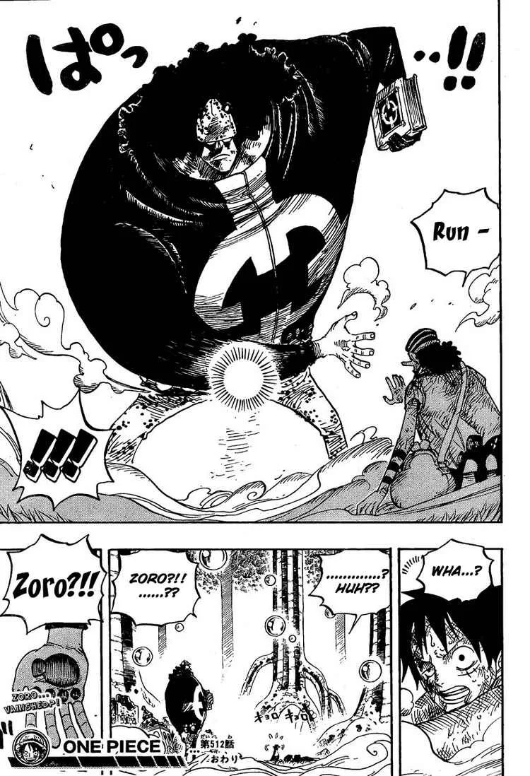 One Piece Chapter 512 - Page 18