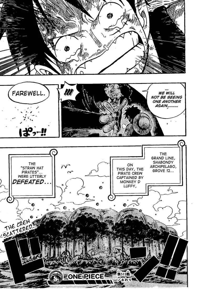 One Piece Chapter 513 - Page 18