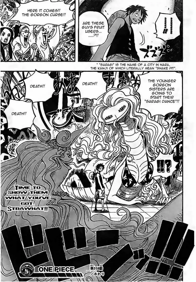 One Piece Chapter 518 - Page 19