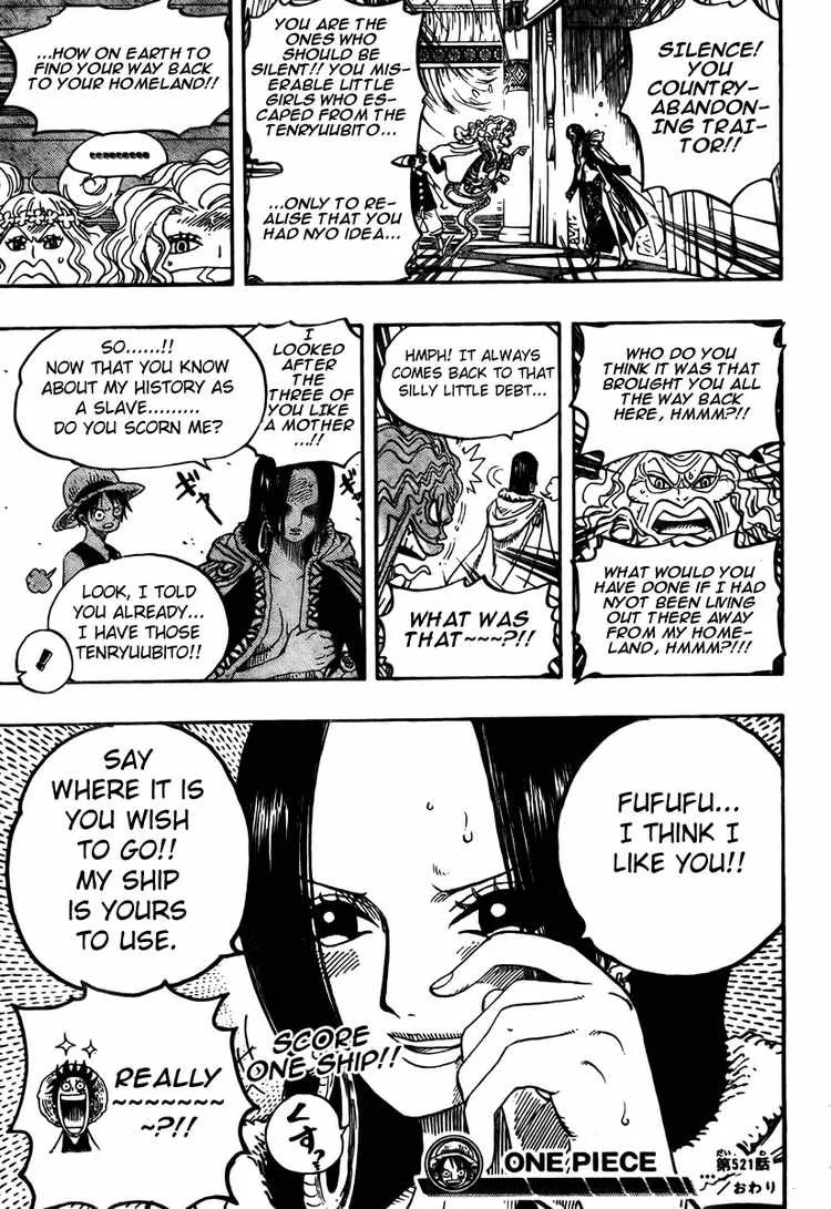 One Piece Chapter 521 - Page 19