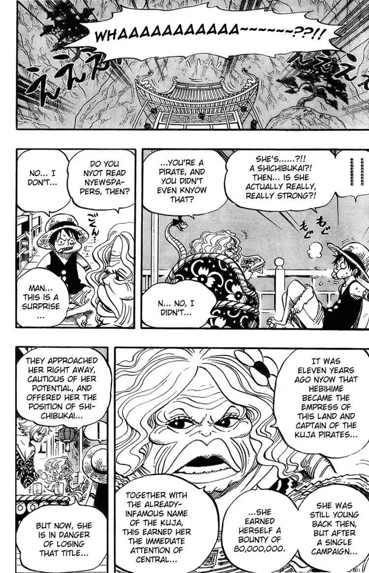 One Piece Chapter 522 - Page 6