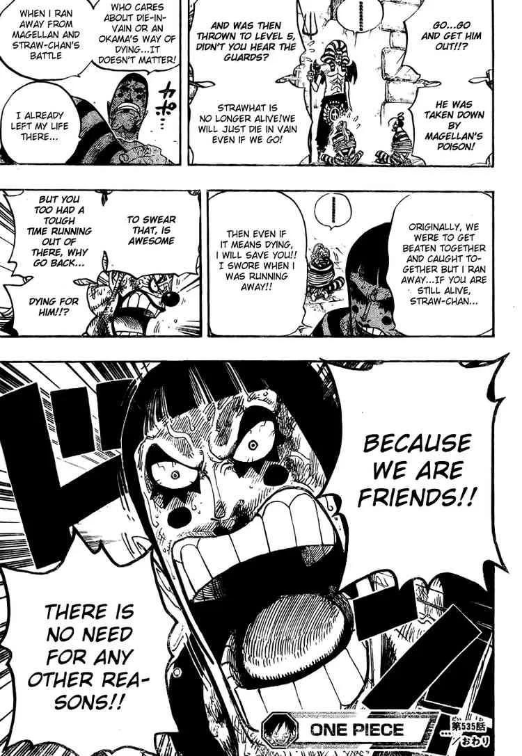 One Piece Chapter 535 - Page 19