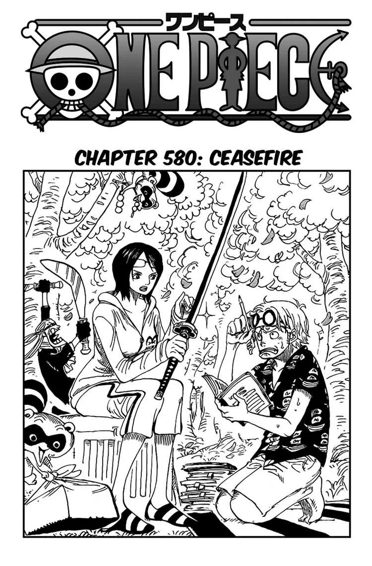One Piece Chapter 580 - Page 1