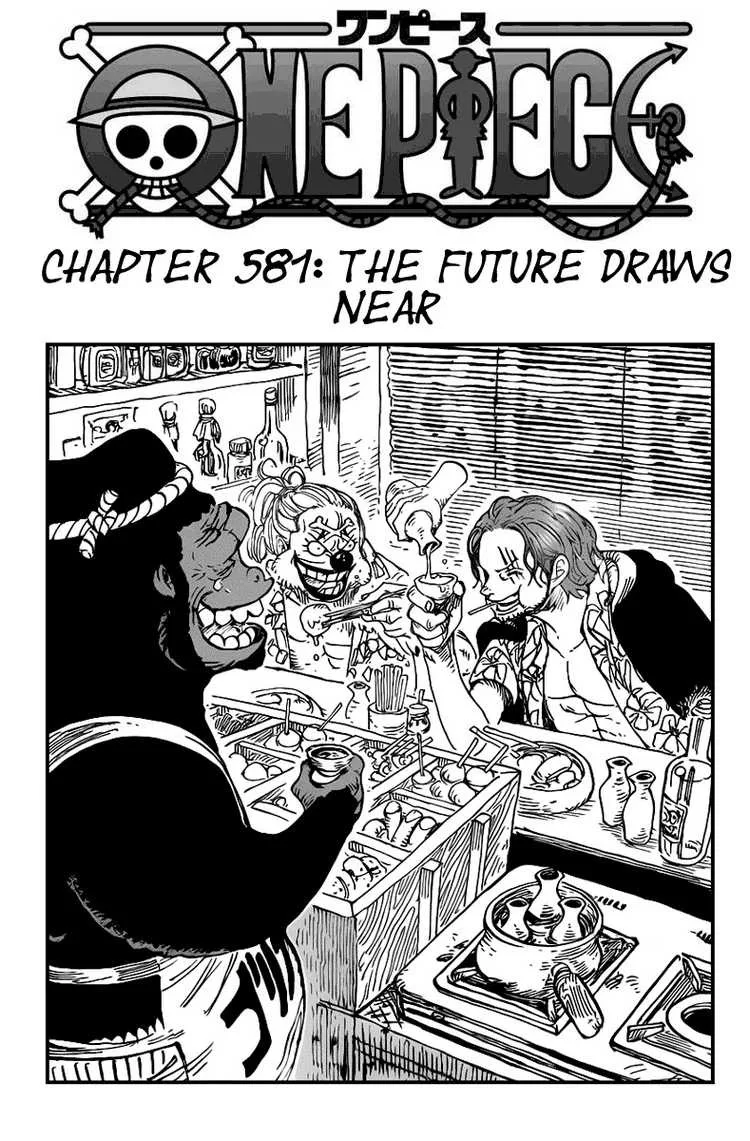 One Piece Chapter 581 - Page 1