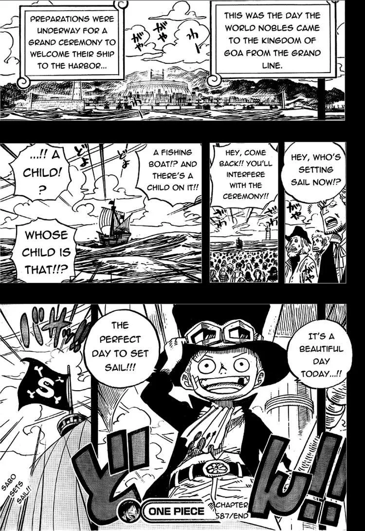 One Piece Chapter 587 - Page 19