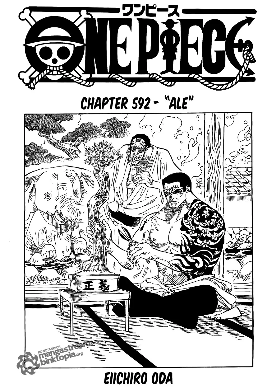 One Piece Chapter 592 - Page 1