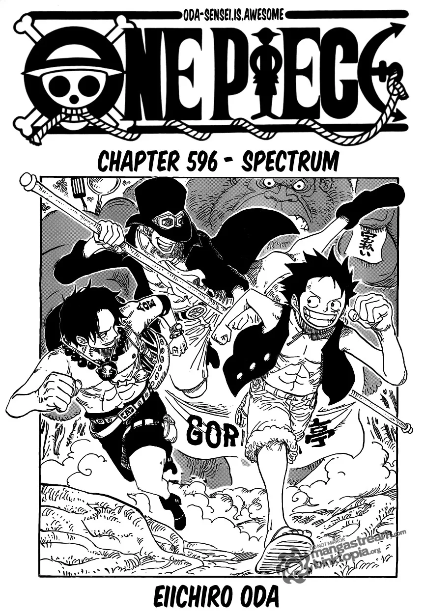 One Piece Chapter 596 - Page 1