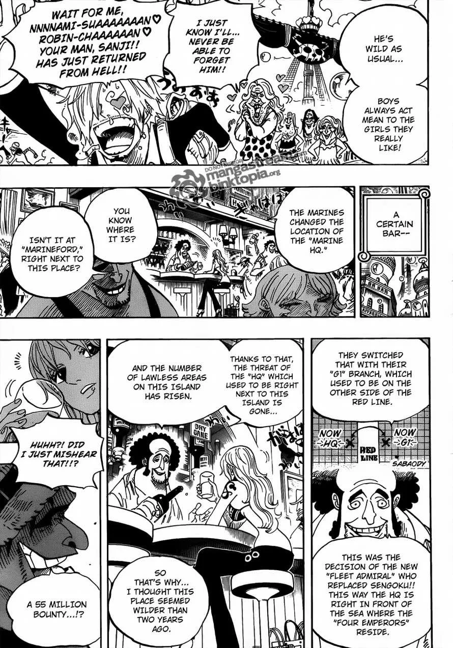 One Piece Chapter 598 - Page 9