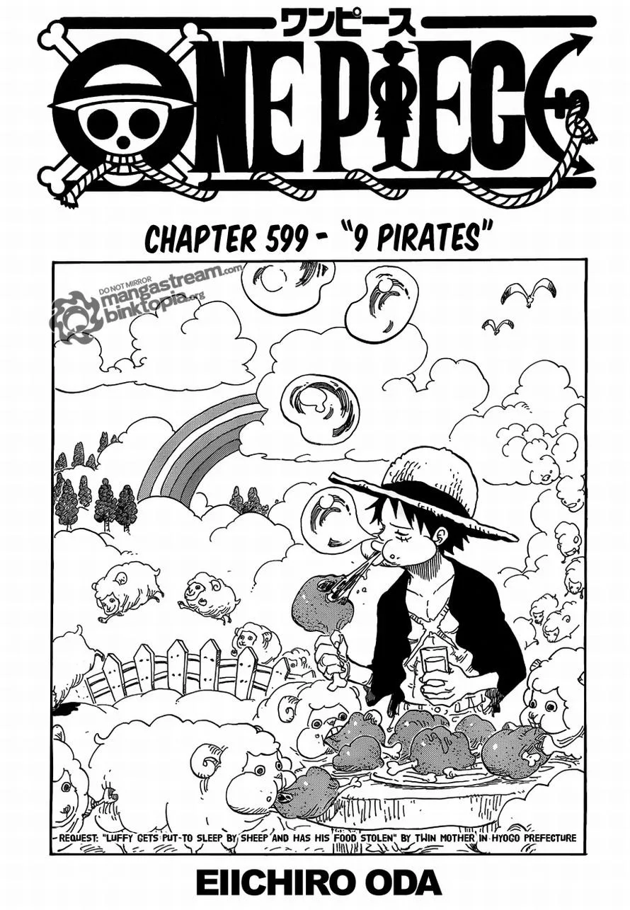 One Piece Chapter 599 - Page 1
