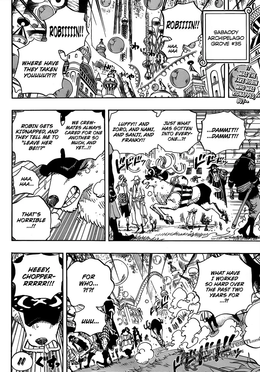 One Piece Chapter 600 - Page 2