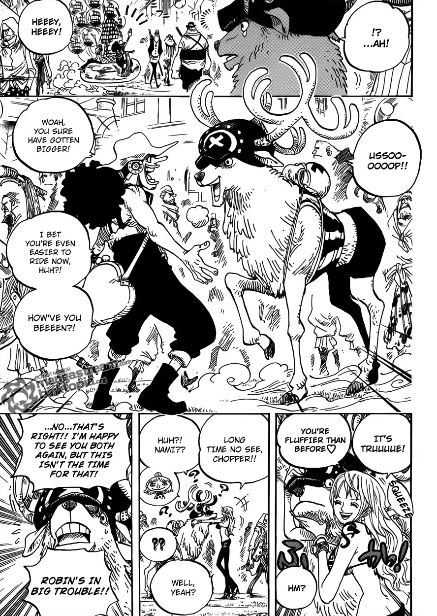 One Piece Chapter 600 - Page 3
