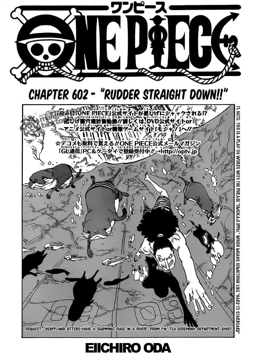 One Piece Chapter 602 - Page 1