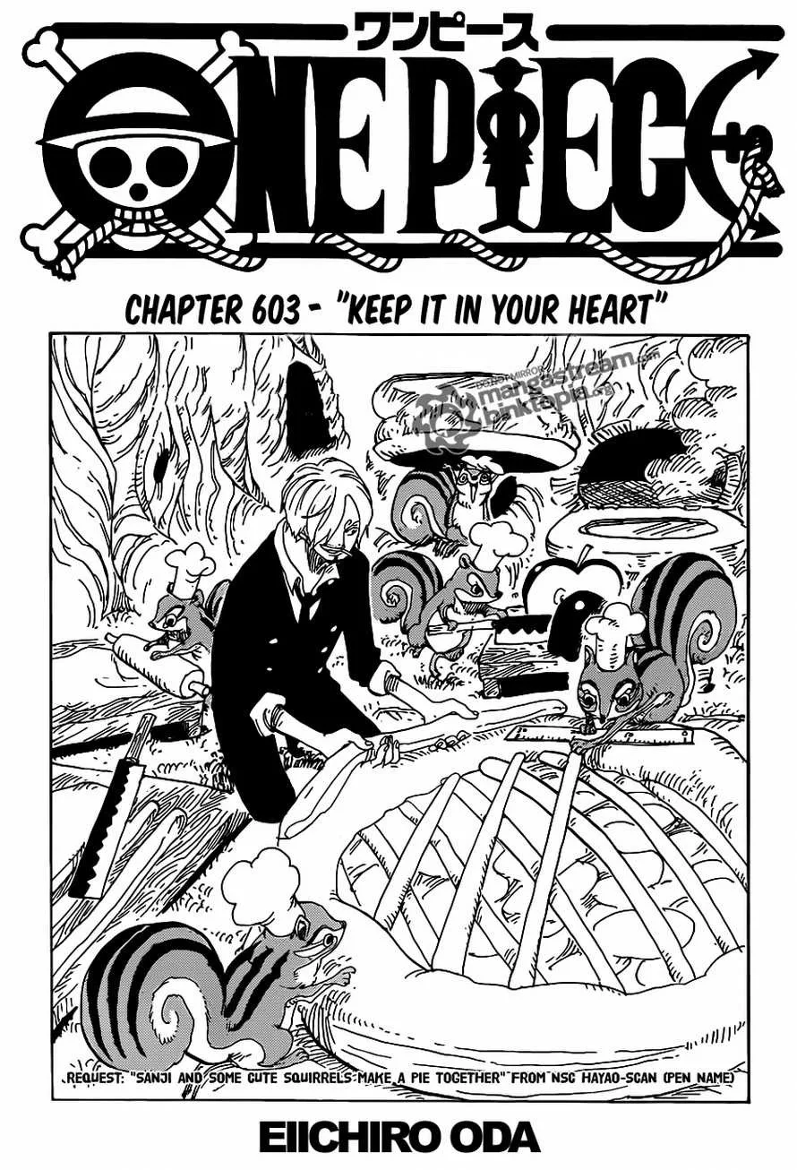 One Piece Chapter 603 - Page 1