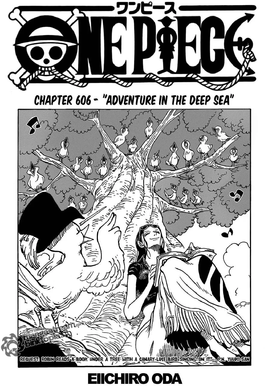 One Piece Chapter 606 - Page 1