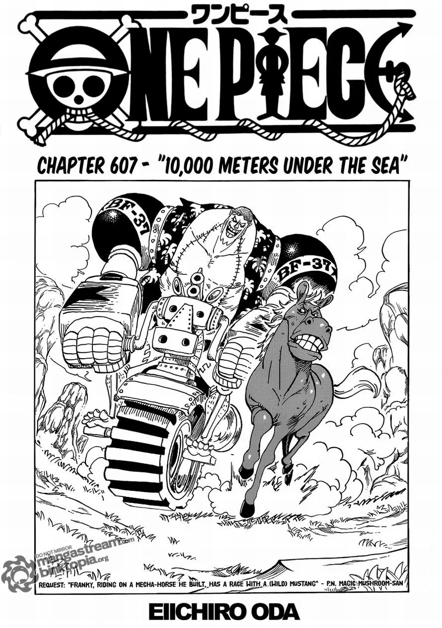One Piece Chapter 607 - Page 1