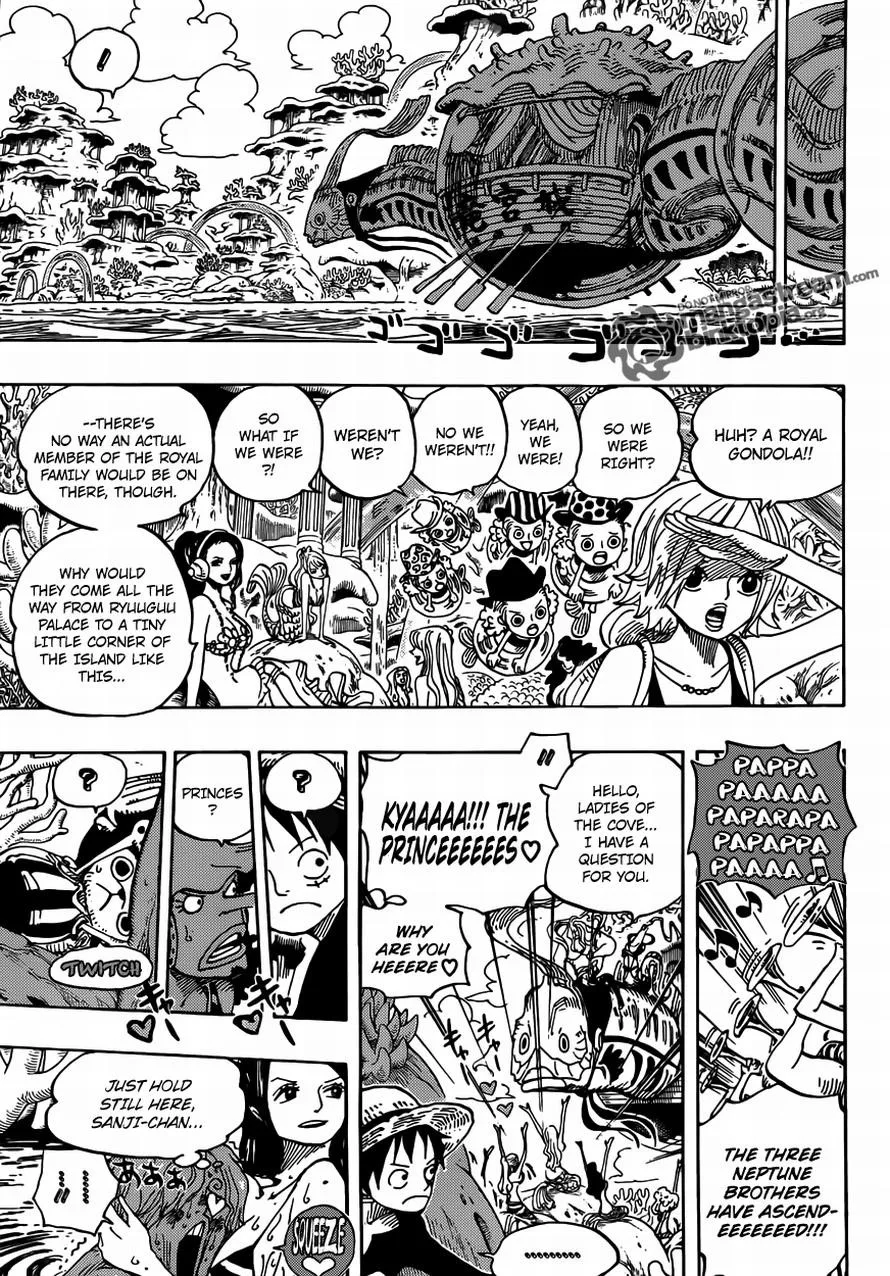 One Piece Chapter 609 - Page 7
