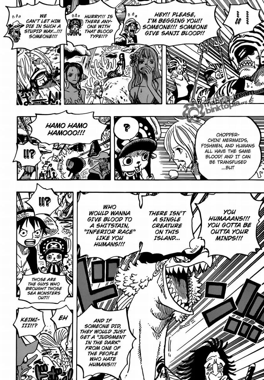 One Piece Chapter 609 - Page 11