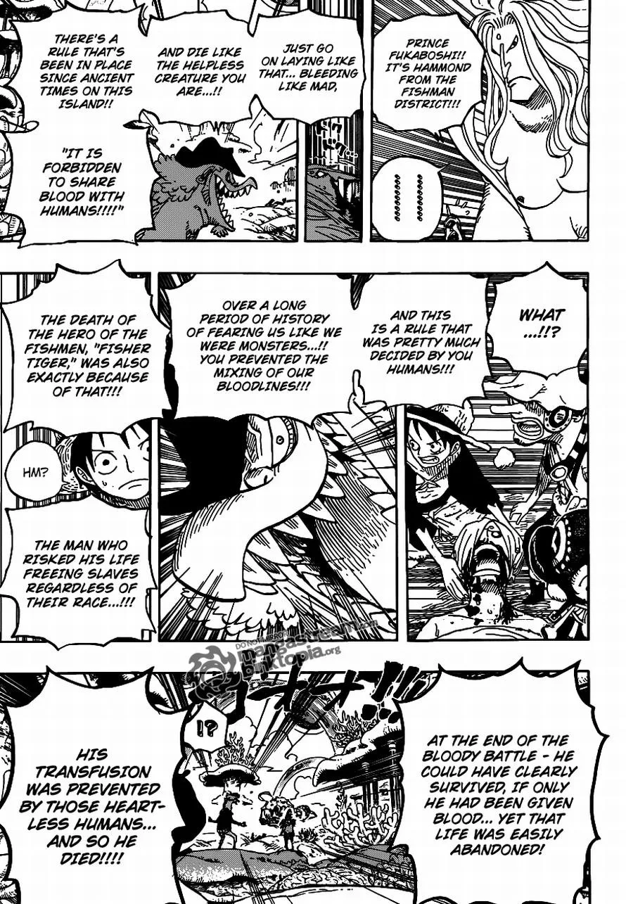 One Piece Chapter 609 - Page 12
