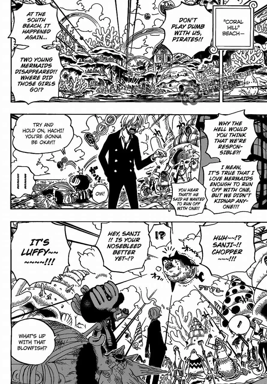 One Piece Chapter 617 - Page 14