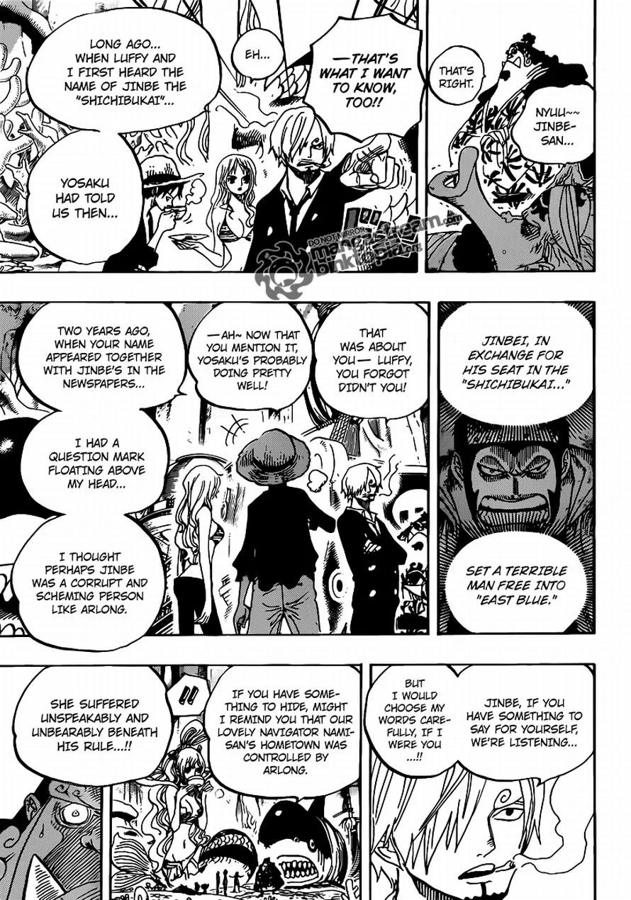 One Piece Chapter 620 - Page 9