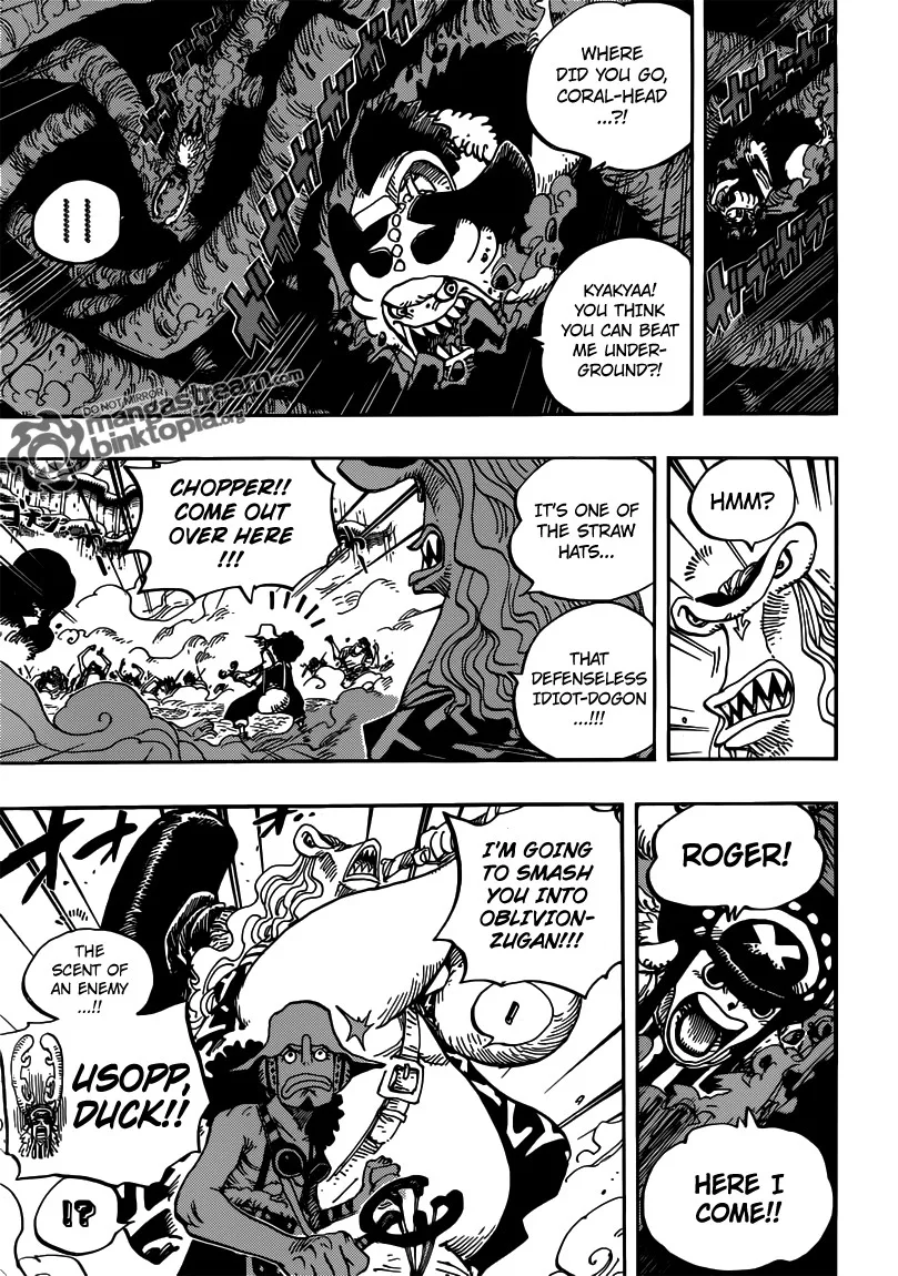 One Piece Chapter 640 - Page 9