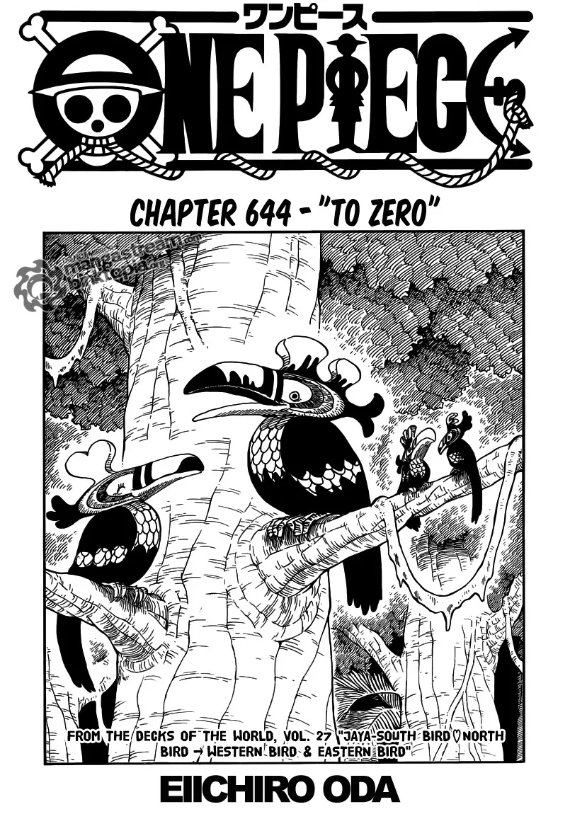 One Piece Chapter 644 - Page 1