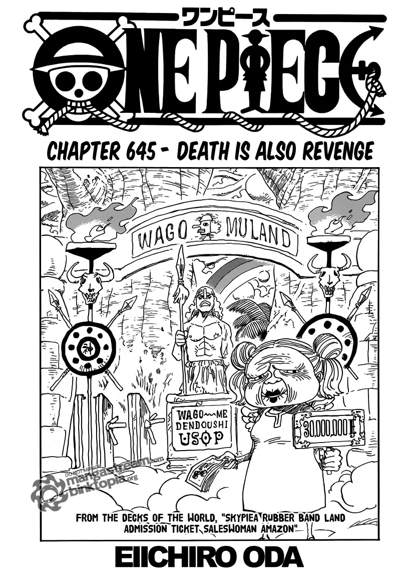 One Piece Chapter 645 - Page 1