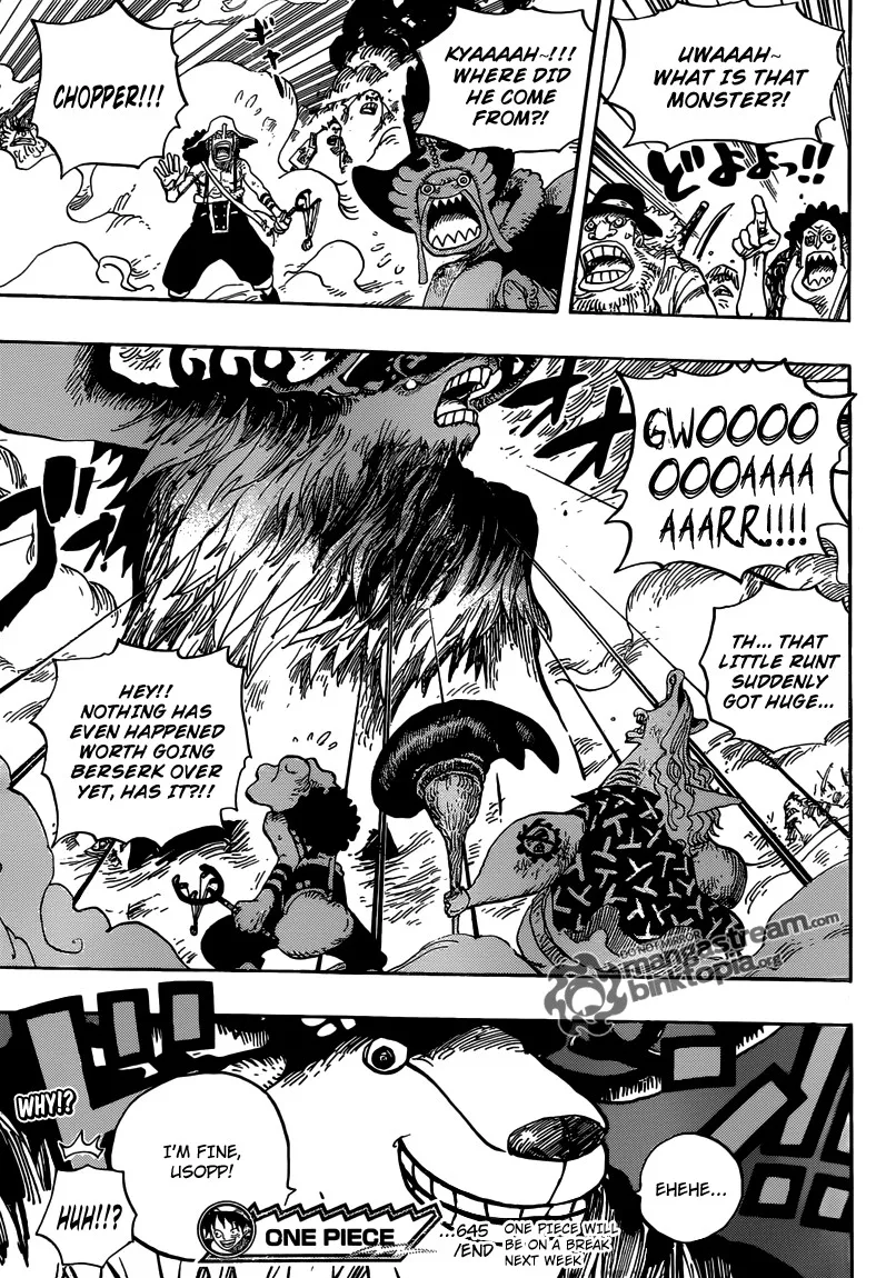 One Piece Chapter 645 - Page 18