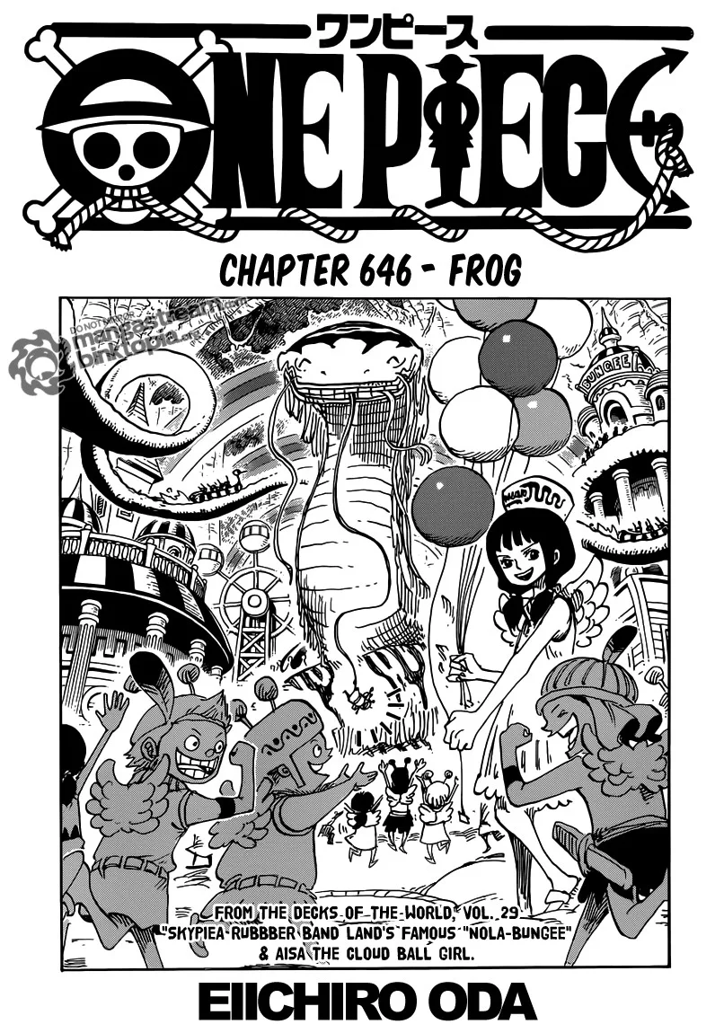 One Piece Chapter 646 - Page 1