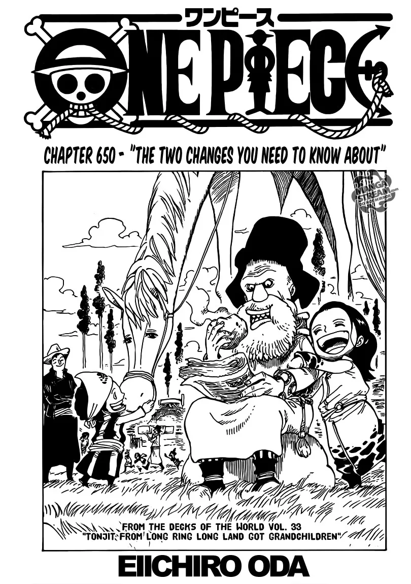 One Piece Chapter 650 - Page 1