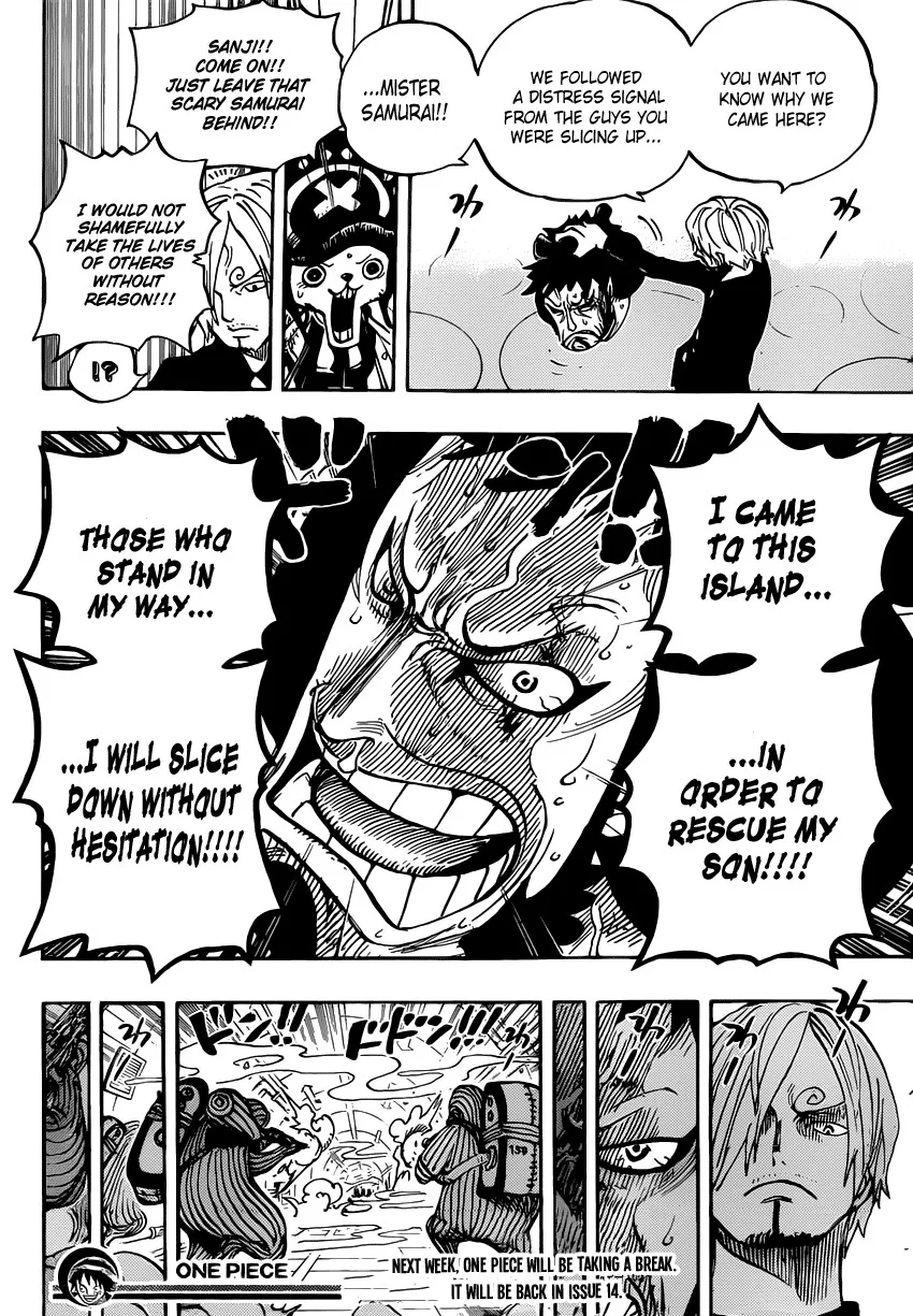 One Piece Chapter 657 - Page 16