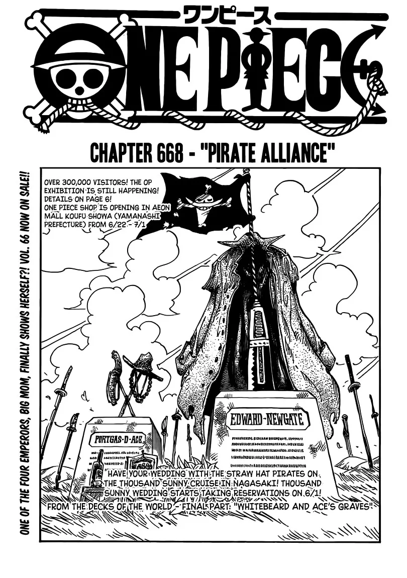 One Piece Chapter 668 - Page 1