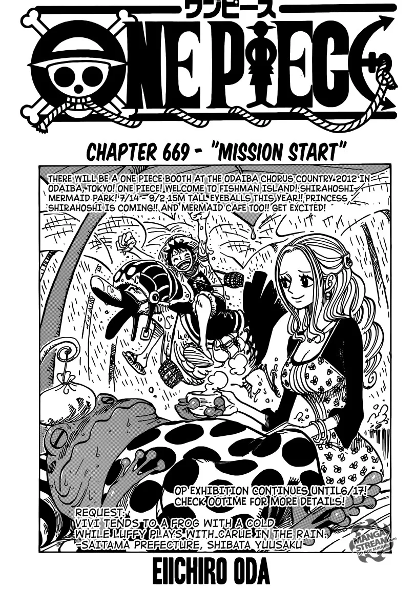 One Piece Chapter 669 - Page 1