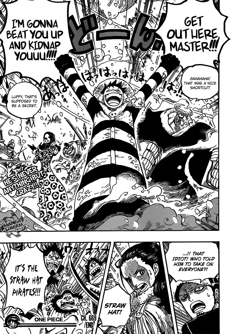 One Piece Chapter 669 - Page 19