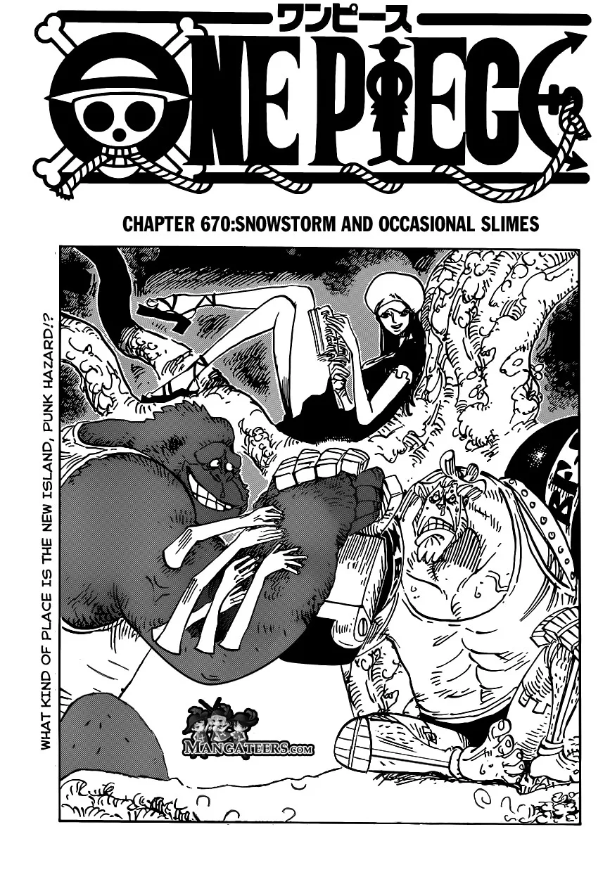 One Piece Chapter 670 - Page 1
