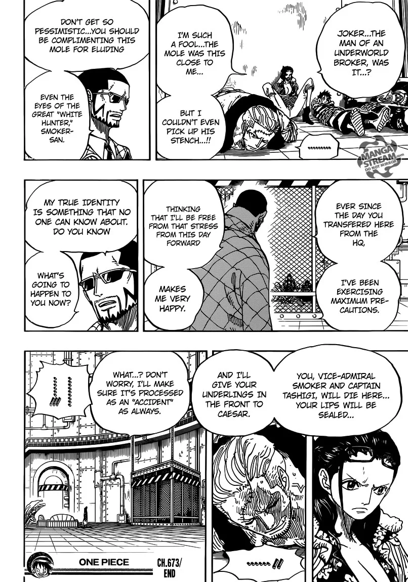 One Piece Chapter 673 - Page 21