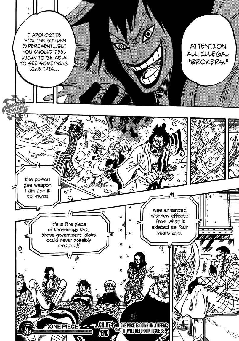 One Piece Chapter 674 - Page 20