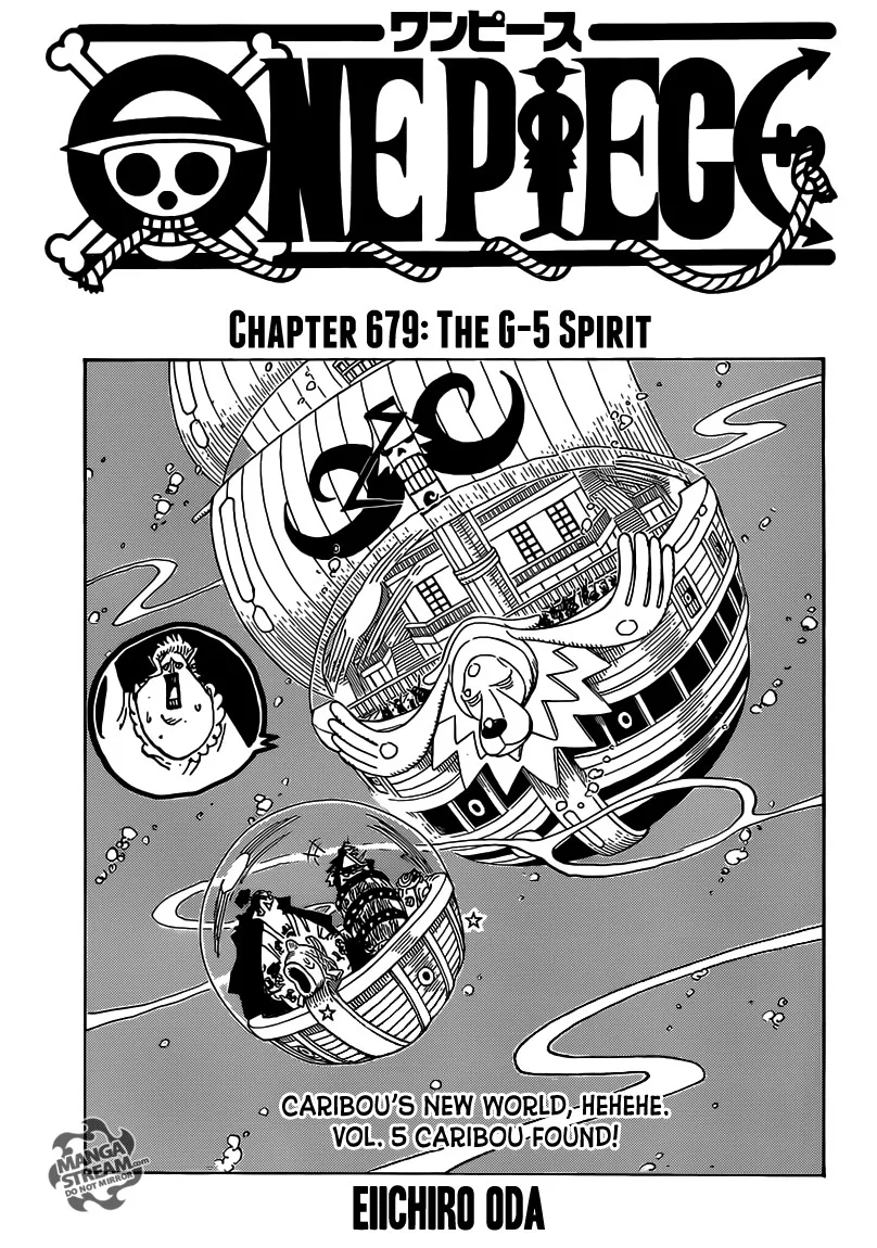 One Piece Chapter 679 - Page 1