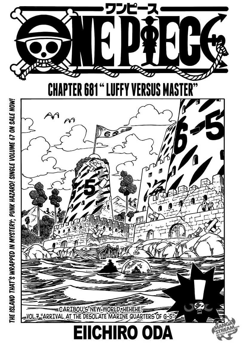 One Piece Chapter 681 - Page 1