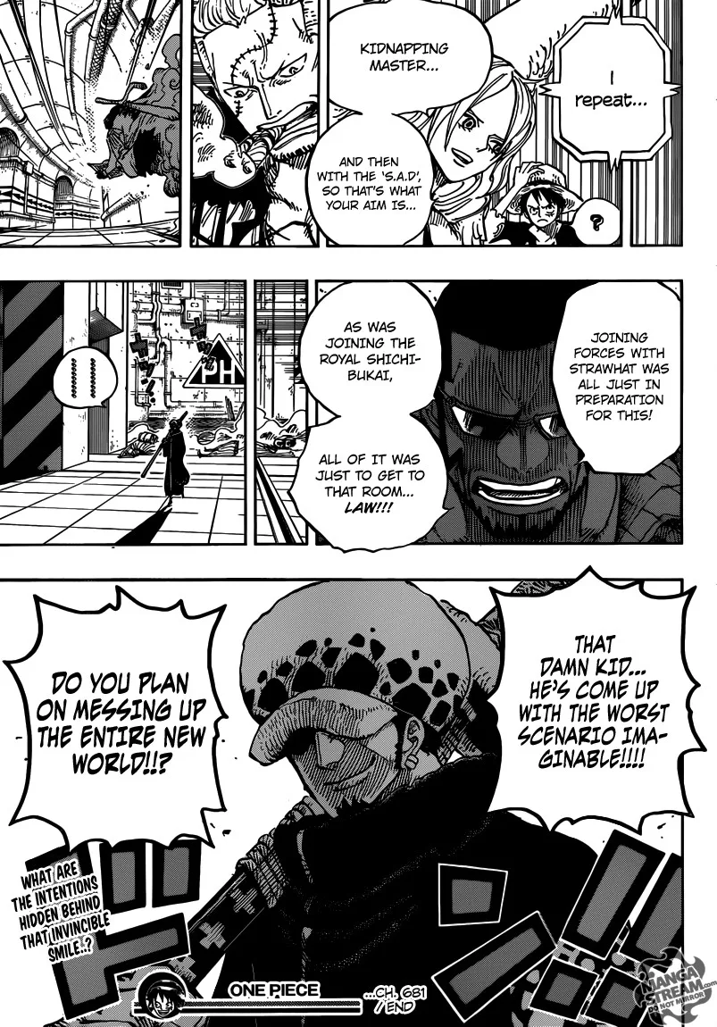 One Piece Chapter 681 - Page 22