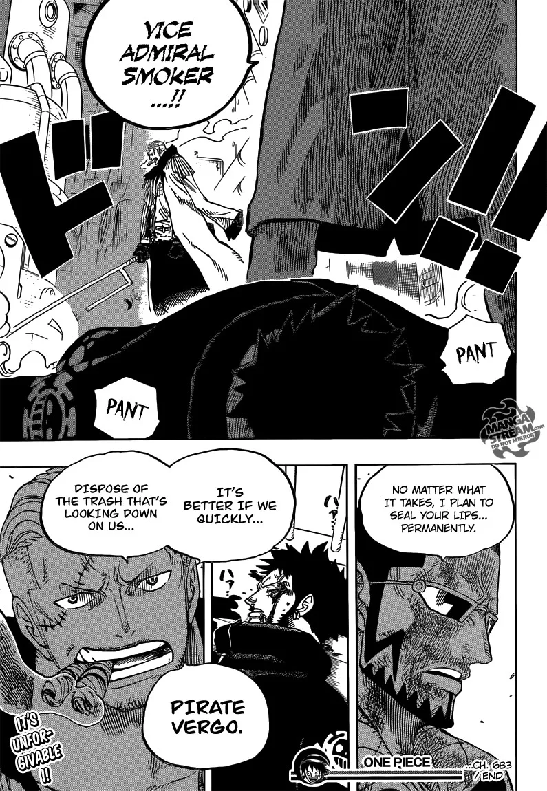 One Piece Chapter 683 - Page 22